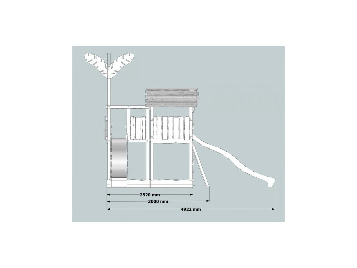 Detské ihrisko na záhradu Česká Manufaktura Čikita