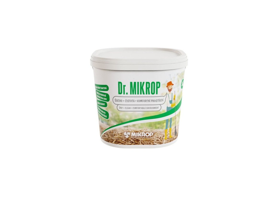 Scobax Pohlcovač vlhkosti do podestýlky Dr. MIKROP 3 kg