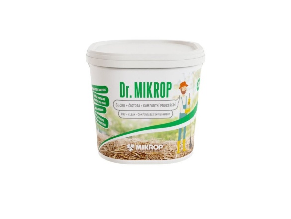 Scobax Pohlcovač vlhkosti do podestýlky Dr. MIKROP 3 kg