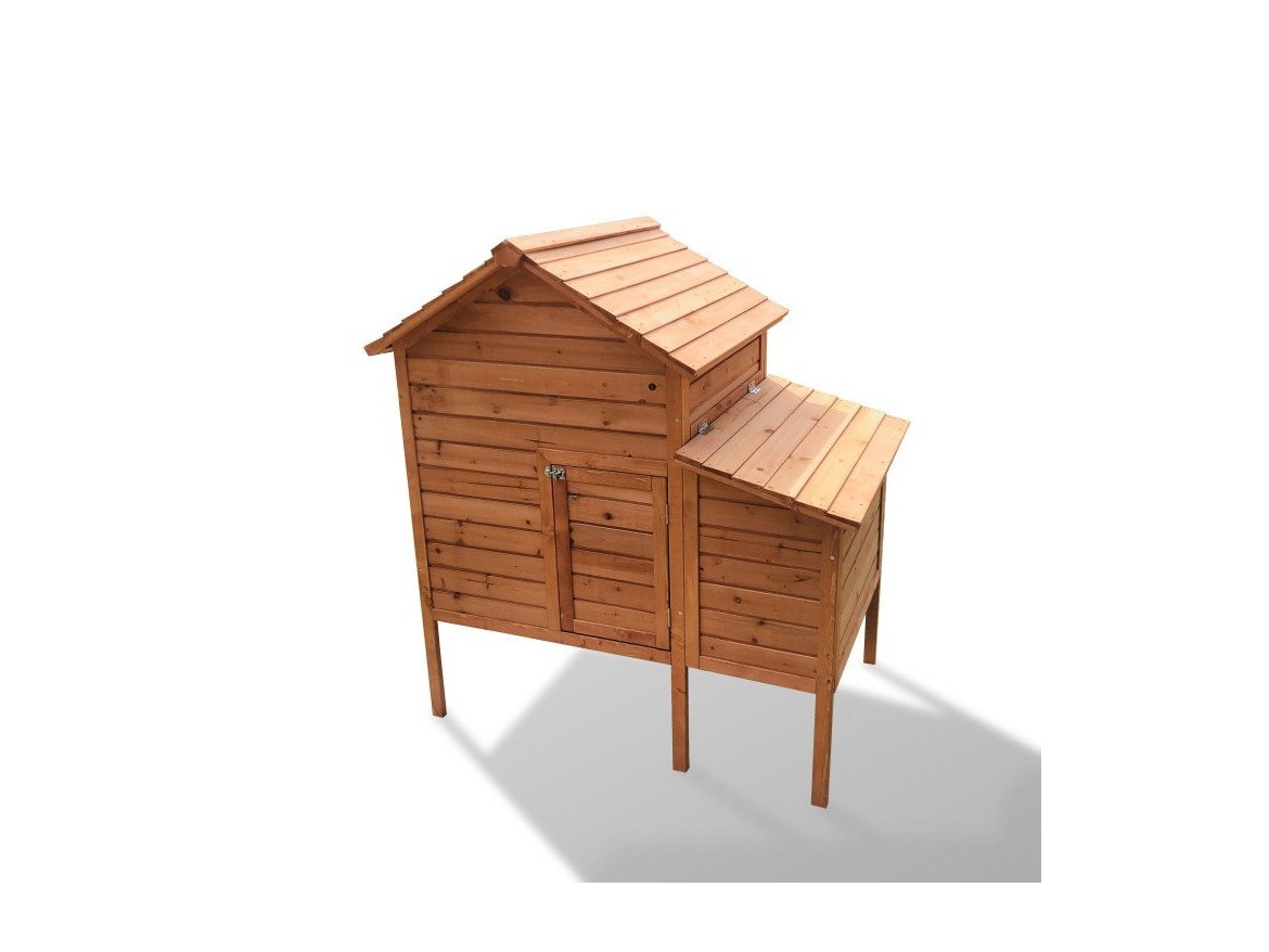 Tyúkól Scobax Dřevěný kurník MADRID, 1130x760x1260 mm