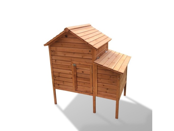 Tyúkól Scobax Dřevěný kurník MADRID, 1130x760x1260 mm