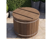 Tuindeco Cold tub Ø120 cm, thermally modified spruce