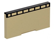 Čelní stěna pro ploché žlaby ACO MultiDrain V200