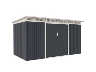 Fém lemez – G21 Zahradní domek GRAH 700 - 340 x 206 cm, antracitový