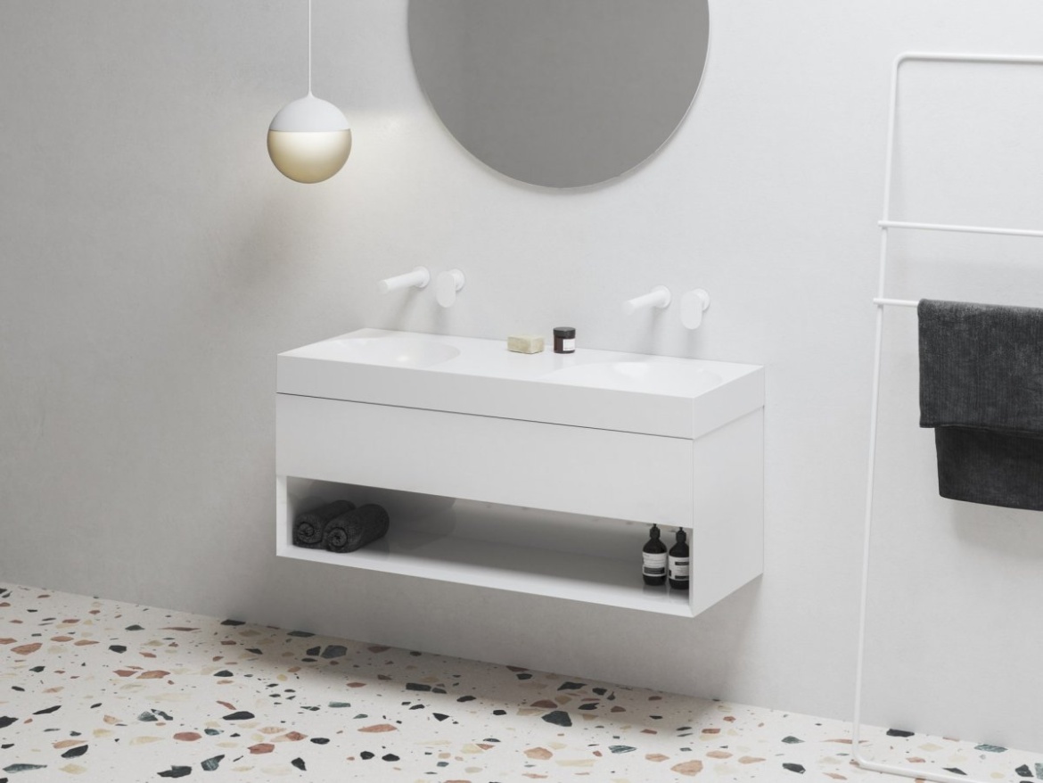 Ravak SD Lite 120 skrinka pod umývadlo Smoke Grey