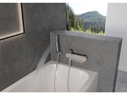 Ravak 957.00CR Ruční sprcha, 1 funkce, chrom