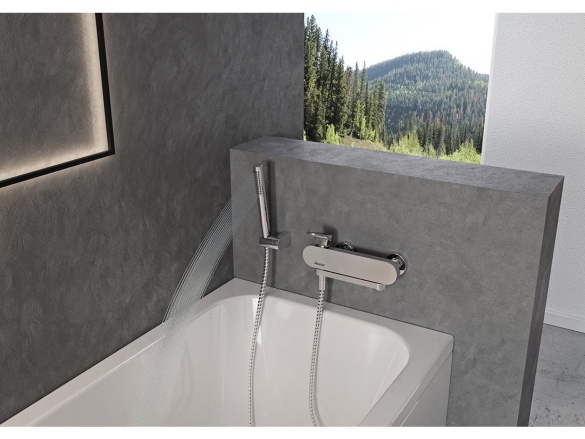 Ravak 957.20BL Ručná sprcha, 1 funkcia, čierna