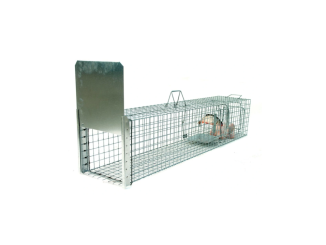 Pasti a sklopce –  Scobax Profesionální past na lišky, kuny, vydry a kočky TRAP ST130x34x34K