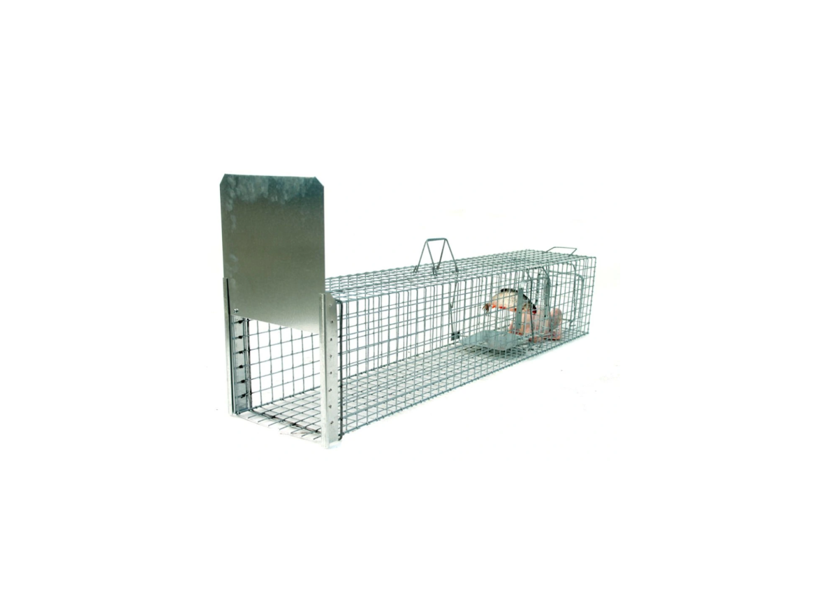 Scobax Profesionální past na lišky, kuny, vydry a kočky TRAP ST130x34x34K