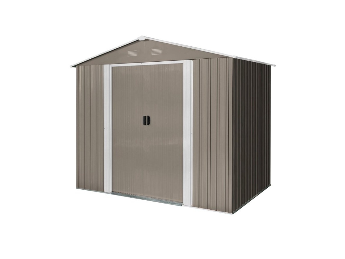 Lemezből készült kerti ház Riwall PRO RMSA 6x8 Brown