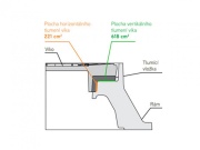 Šachtový litinový poklop bez odvětrání Kasi KDL71C