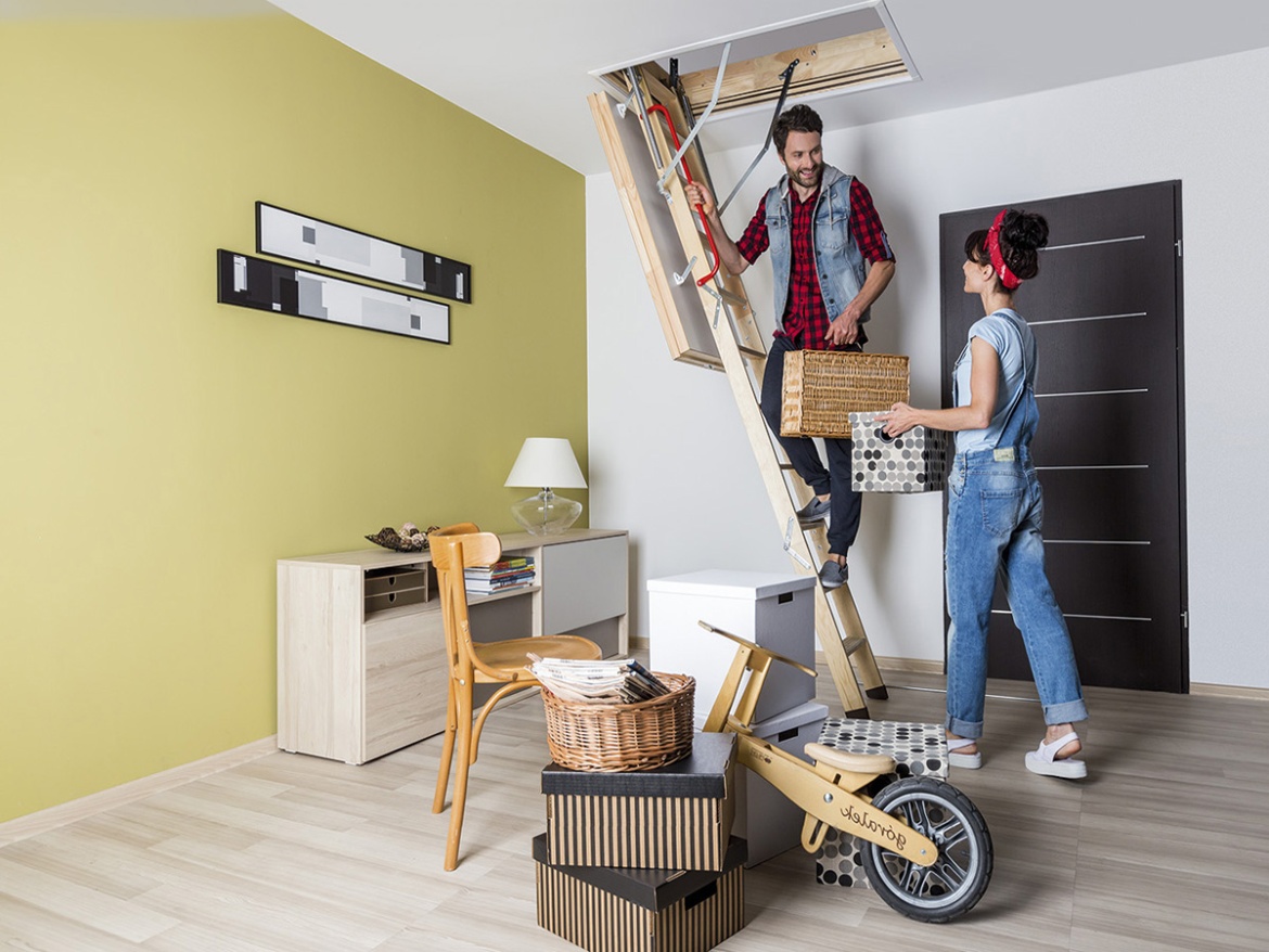 Skladacie podkrovné schody Fakro LWT PH