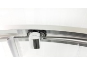 Ravak BLSCP4 80x80, čierna+transparent