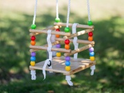 Korálek Bigjigs Toys Houpačka