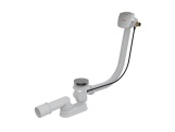 Ravak Vaňový sifón s napúšťaním cez prepad 57 B H/K, chróm