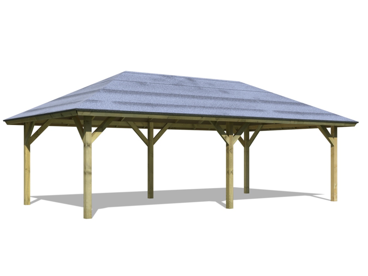 Přístřešek na auto Karibu Kirn