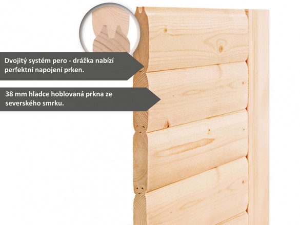 Finská sauna Karibu Jara