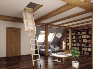 Földi lépcsők Fakro – FAKRO Půdní schody 280 LWT 60x100 cm