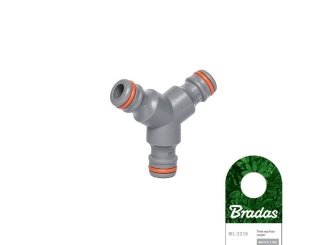 Fóliafák – Bradas Hadicová rozbočka pro 3 rychlospojky 1/2" Bradas WHITE LINE
