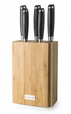 G21 Blok na nože  Gourmet Damascus, bambusový pro 5 nožů