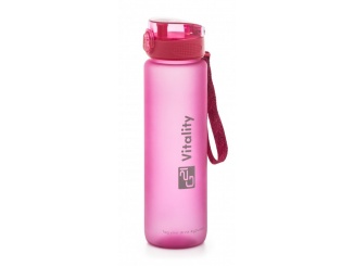G21 – G21 Láhev na pití, 1000 ml, růžová-zmrzlá