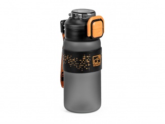 G21 – G21 Láhev na pití 600 ml 2v1, šedá zmrzlá