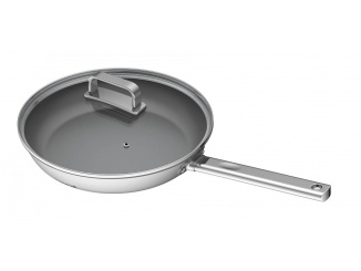 G21 – G21 Pánev Gourmet Magic 28 cm s poklicí, nerez