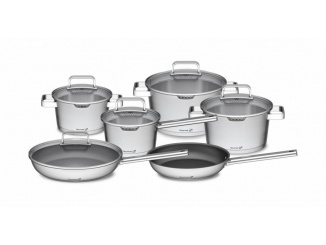G21 – G21 Sada nádobí Gourmet Magic s pánví navíc, 11 dílů, nerez