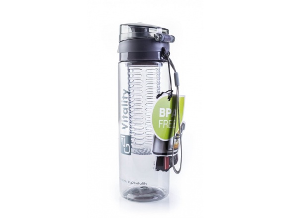 G21 Láhev  na smoothie/juice, 600 ml, šedá