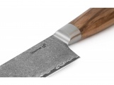 G21 Nůž  Gourmet Damascus 17 cm, Santoku, rukojeť zebrawood