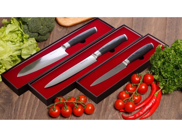 G21 Nůž  Gourmet Damascus 17 cm, Santoku