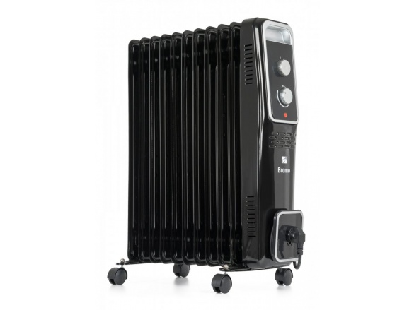 G21 Olejový radiátor  Bromo černý, 11 žeber, 2500 W
