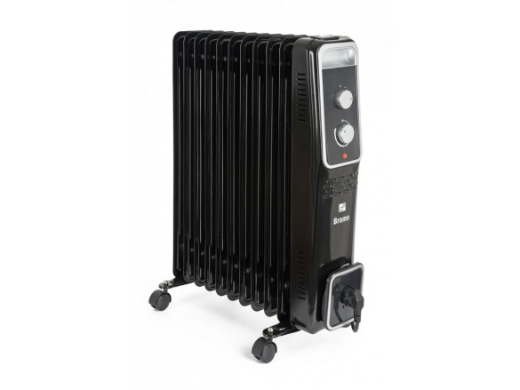 G21 Olejový radiátor  Bromo černý, 11 žeber, 2500 W