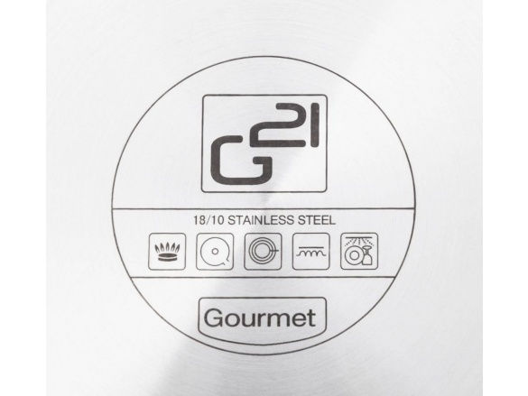 G21 Sada nádobí  Gourmet Magic s pánví navíc, 11 dílů, nerez