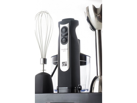 G21 Set  mixér VitalStick Pro 1000 W s Food Processorem, Black