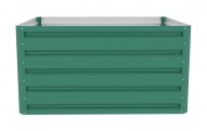 G21 Vyvýšený záhon  Daisy 100 x 80 x 52 cm, plechový, zelený