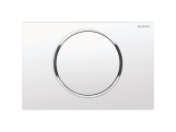 Geberit Deska ovládací GEBERIT SIGMA 10 bílá/chrom lesk, 115.758.KJ.5