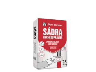 Gipszanyagok – Den Braven Sádra Quickrec