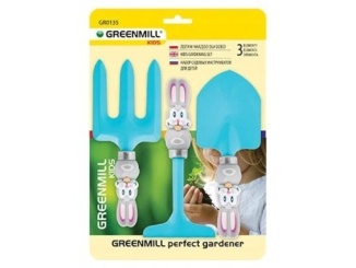 Greenmill – Greenmill Sada dětského nářadí s králíčkem GR0135 - modrá