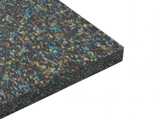 Gumové povrchy – Gumová dlažba Fitness floor 40 x 40 x 3 cm 4394404