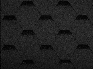 Guttatec Hexagonal – Guttatec Hexagonal černá 3 m²