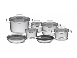 Ház – G21 Sada nádobí Gourmet Magic s cedníkem, 13 dílů, nerez