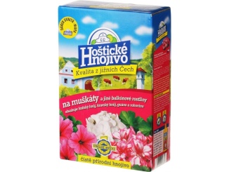 Hnojiva – Forestina Hoštické hnojivo na muškáty s guánem 1 kg