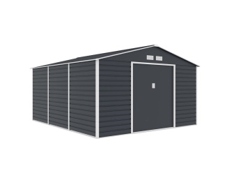Hobbi piac – G21 Zahradní domek GAH 1300 - 340 x 382 cm, antracitový