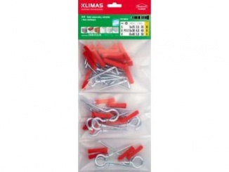 Hobbymarket – Klimas Wkręt-met HM. UZLOVACÍ S HÁKEM/OKEM MIX SÁČEK