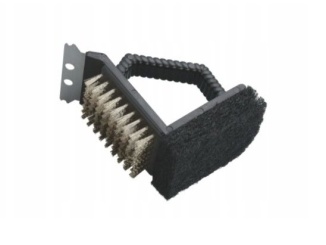 Hobbymarket – VespaGarden Kartáč na čištění grilů 3v1