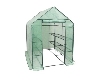 Hobbymarket – VespaGarden Zahradní fóliovník Regal - 8 polic, 143x143x195cm - zelený