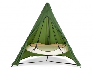 Houpací hnízda – Plachta na stojan Hangout Pod zelená