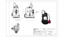 Iszapszivattyú Elpumps CT 3674