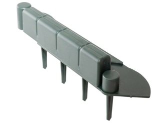 Járdaszegélyek Scobax – Smartline tmavě zelená 25 x 11 cm 1 ks